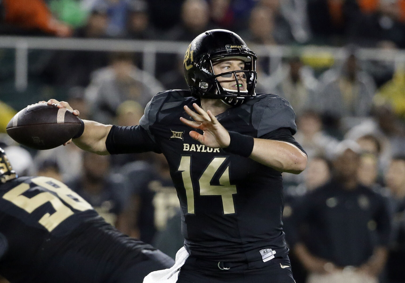 2014: Baylor’s Bryce Petty throws for 510 yards and six TDs